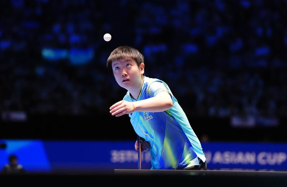 开云品牌-乒乓球亚洲杯：孙颖莎3-1逆转金娜英 与陈熠会师